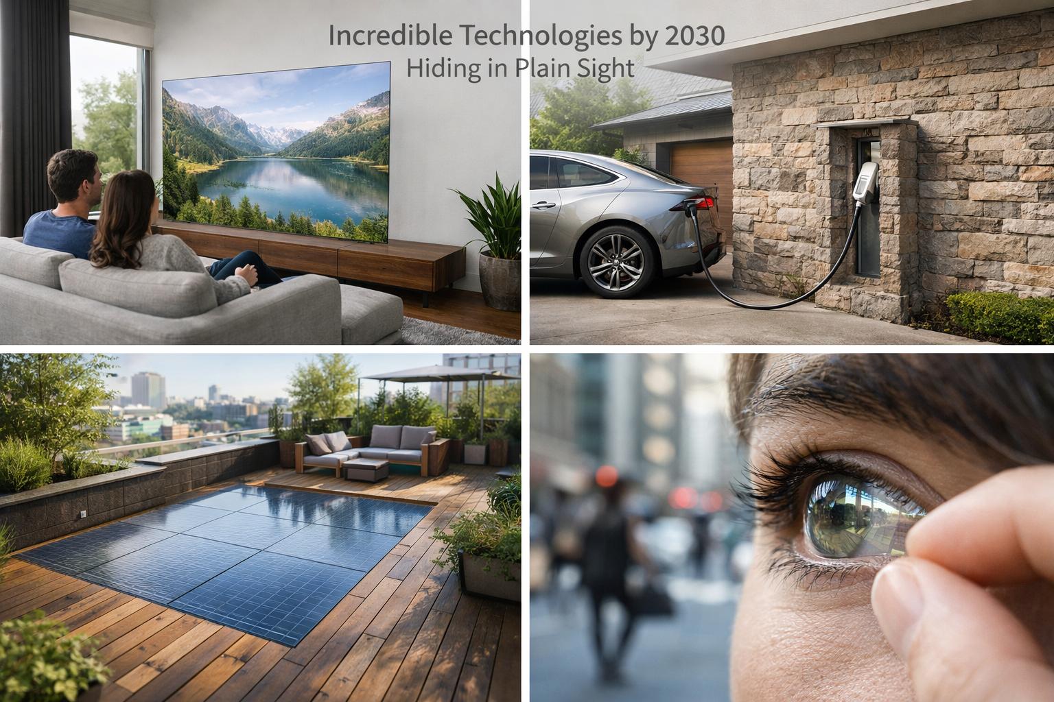 Incredible technologies by 2030. Design Priorities Hiding in Plain Sight Incredible technologies by 2030. Design Priorities Hiding in Plain Sight